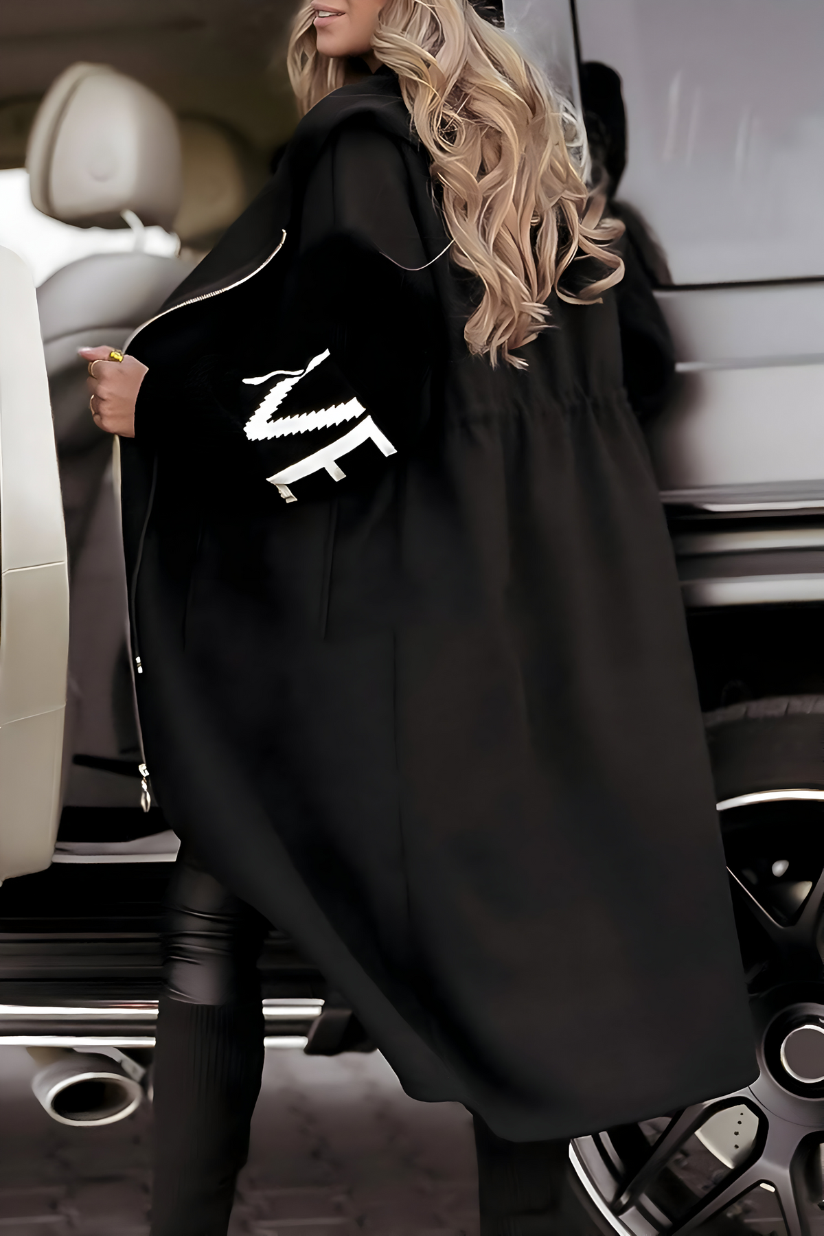 Jessa | Elegant huvjacka